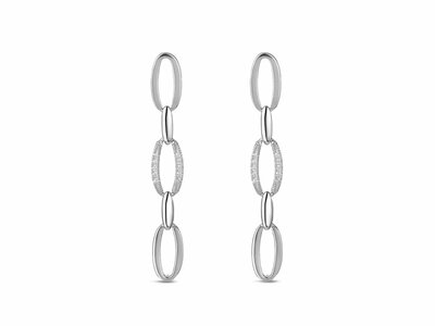 Loumya Silver | Boucles D'Oreilles | Argent | Oxyde De Zirconium | 9114650