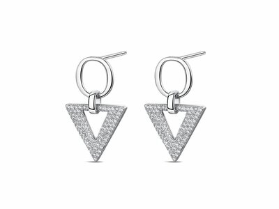 Loumya Silver | Boucles d'Oreilles | Argent | Oxyde De Zirconium | 9116314