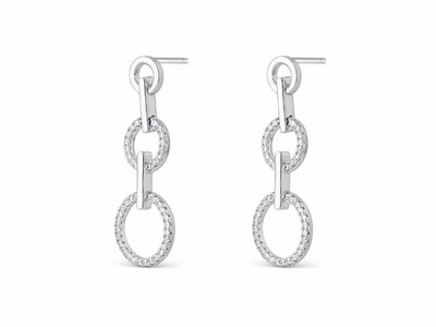 Loumya Silver | Boucles d'Oreilles | Argent | Oxyde De Zirconium | 9116545