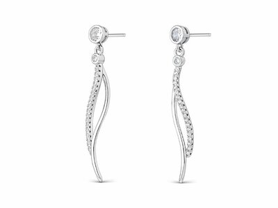 Loumya Silver | Boucles d'Oreilles | Argent | Oxyde De Zirconium | 9116543