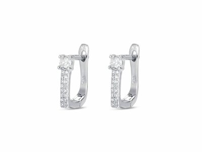 Loumya Silver | Boucles d'Oreilles | Argent | Oxyde De Zirconium | 9117655