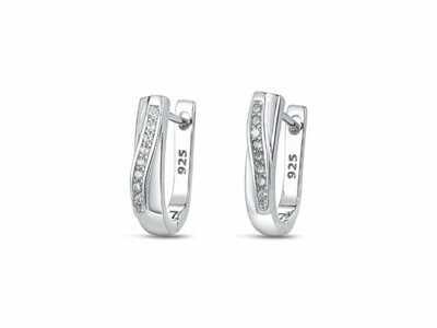 Loumya Silver | Boucles d'Oreilles | Argent | Oxyde De Zirconium | 9118152