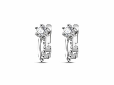 Loumya Silver | Boucles d'Oreilles | Oxyde De Zirconium | 9118042