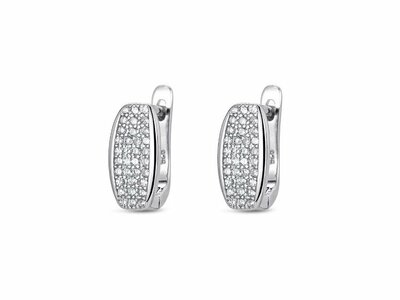 Loumya Silver | Boucles d'Oreilles | Argent | Oxyde De Zirconium | 9117801