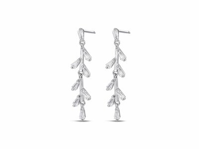 Loumya Silver | Boucles d'Oreilles | Argent | Oxyde De Ziconium | 9117621