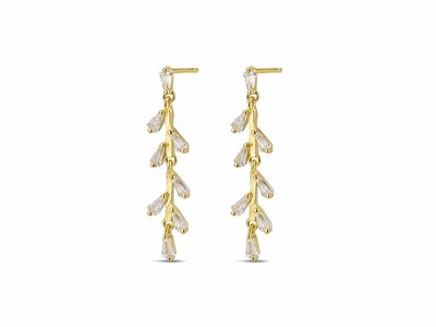 Loumya Silver | Boucles d'Oreilles | Plaqué Or | Oxyde De Zirconium | 9117622