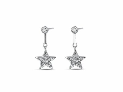 Loumya Silver | Boucles d'Oreilles | Argent | Oxyde De Zirconium | 9117935