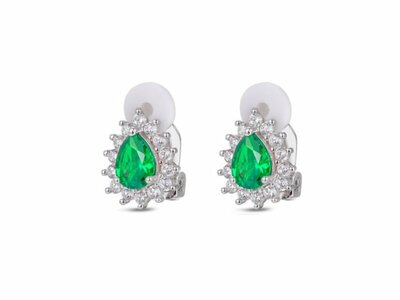 Loumya Silver | Boucles d'Oreilles | Clips | Oxyde De Zirconium | 9117724