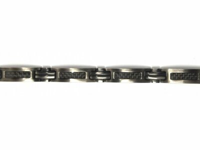 Phebus | Bracelet | Acier Inoxydable | Pvd Noir | Carbone | 35-1148