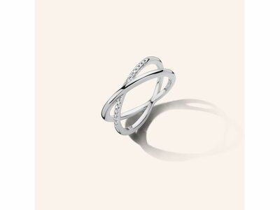 Diamanti Per Tutti | Bague | Argent | Diamants 0.048ct | M1542