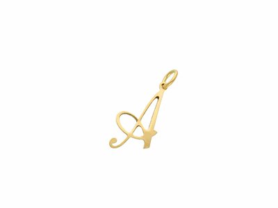 Loumya Gold "Or" | Pendentif | Or Jaune | Lettre A | INO215GGA