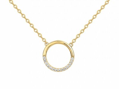 Loumya Silver | Collier | Plaqué Or | Oxyde de Zirconium | 76700189