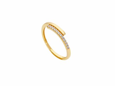 Loumya Gold "Or" | Bague | Or Jaune | Oxyde de Zirconium | 257777