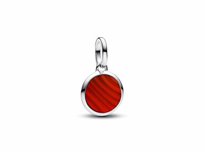 Pandora | Charm | Médaillon | Murano | Rouge | Personnalisable | 793389C01