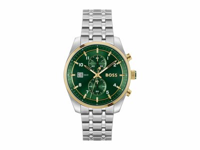 Hugo / Boss | Homme | Quartz | Chrono | Acier Inoxydable | Bicolore | 44mm | 1514195