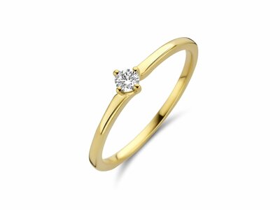 Loumya Gold "Or" | Bague | Or Jaune | Diamant 0.08ct | RG47221