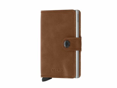 Secrid | Porte-Cartes |Miniwallet | Vintage | MV-Cognac Sil