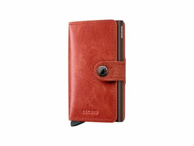 Secrid | Porte-Cartes | Miniwallet | Vintage | Orange | MV-Orange