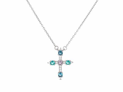 Loumya Silver | Collier | Argent | Croix | 9114789