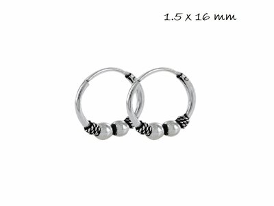 Loumya Silver | Boucles d'Oreilles | Créoles | Argent | 9112848