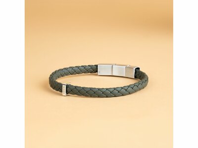 GEMINI | Bracelet | Cuir | Green | O46