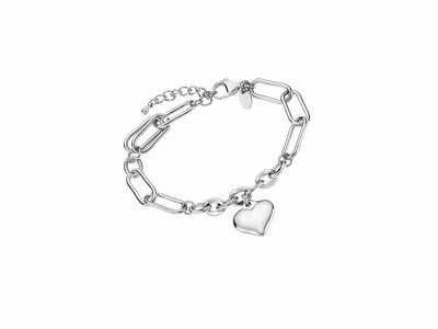 Lotus Style | Bracelet | Acier Inoxydable | Coeur | LS2334/2/1