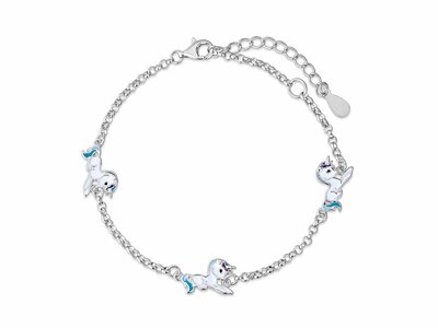 Loumya Steel | Bracelet | Enfant | Argent | Licornes | 9113175