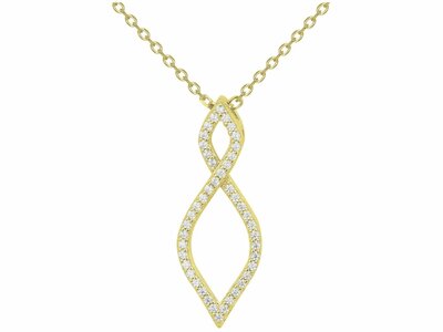 Loumya Silver | Collier | Plaqué Or | Oxyde de Zirconium | 76700333