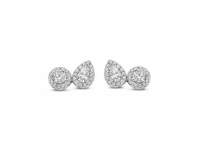 Naiomy Silver | Boucles d'Oreilles | Argent | Oxyde de Zirconium | N4R58