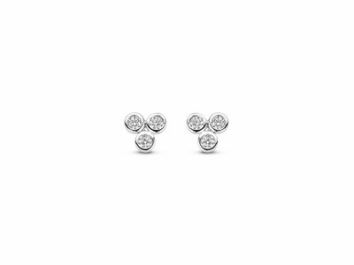 Naiomy Silver | Boucles d'Oreilles | Argent | Oxyde de Zirconium | N4R68