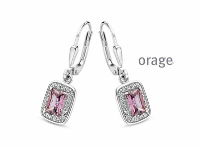 Orage | Boucles d'Oreilles | Argent | Oxyde de Zirconium |BA051