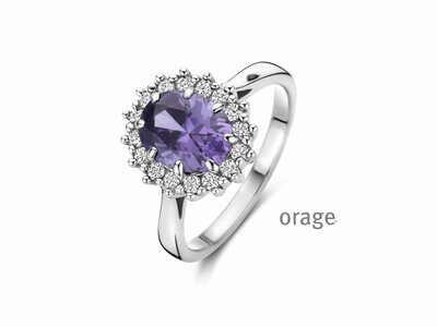 Orage | Bague | Argent | Oxyde de Zirconium | BA068