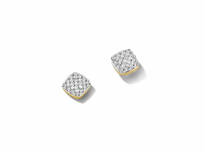 Loumya Gold "Or" | Boucles d'Oreilles | Or Jaune | Diamants 0.08ct | 76548E022