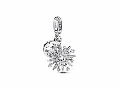 Pandora | Charm | Pendant Double | Feu d'Artifice Scintillant | 793512C01