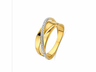 Loumya Gold "Or" | Bague | Or Jaune | Diamants 0.13ct | 068380/A