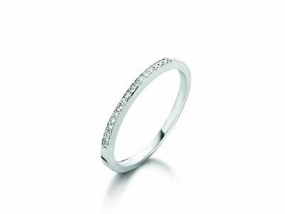 Loumya Gold "Or" | Bague | Or Blanc | Diamants 0.070ct | BE056051