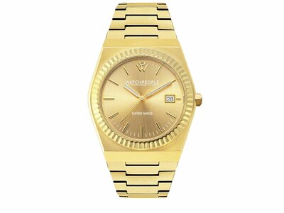 Watch People | Femme | Quartz | WP1 | Acier Inoxydable | Doré | Gold | 36mm |