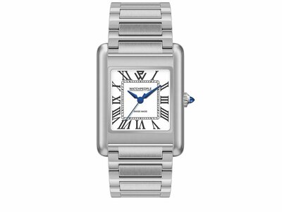 Watch People | Femme | Quartz | WP6 | Acier Inoxydable | Argenté | White | 27x38 | 701059