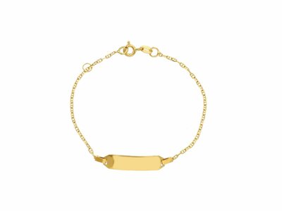 Loumya Gold "Or" | Bracelet | Or Jaune | Identité Bébé | Personnalisable | 170770