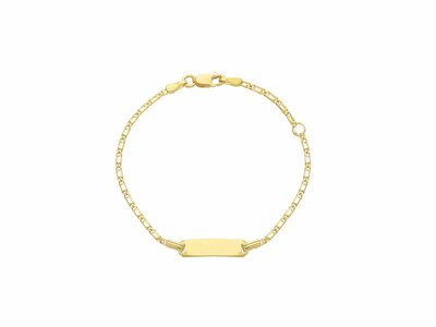 Loumya Gold "Or" | Bracelet | Identité Bébé | Or Jaune | 12+2cm | Personnalisable | 171413