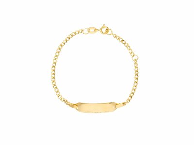 Loumya Gold "Or" | Bracelet | Identité Bébé | Or Jaune | 12+2cm | Personnalisable | 170772