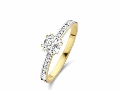 Loumya Gold "Or" | Bague | Or Jaune | Oxyde de Zirconium | 3AR0017C