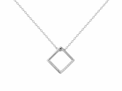 Loumya Silver | Collier | Argent | Oxyde de Zirconium | 70700405