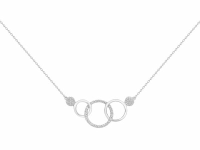 Loumya Silver | Collier | Argent | Oxyde de Zirconium | 70700732