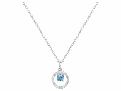 Loumya Silver | Collier | Argent | Oxyde de Zirconium | Spinelle Synthétique Bleu |70700888