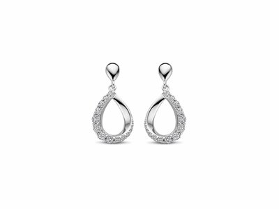 Naiomy Silver | Boucles d'Oreilles | Argent | Oxyde de Zirconium | N4P77