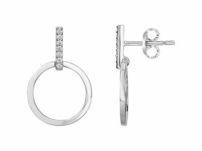 Loumya Silver | Boucles d'Oreilles | Argent | Oxyde de Zirconium | 70400463