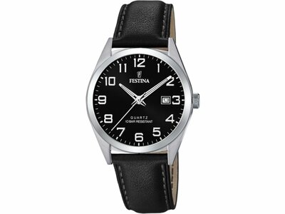 Festina | Montre | Homme | Quartz | Cuir Noir | ø40mm | Noir | F20446/3