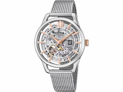 Festina | Femme | Automatique | Squelette | Acier Inoxcydable | øF20627/1