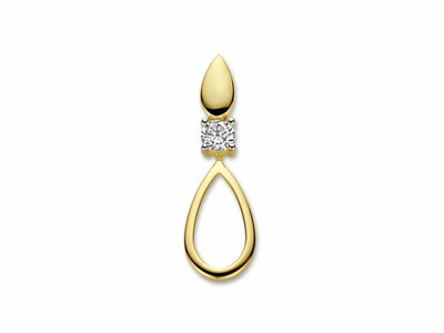 Loumya Gold "Or" | Pendentif | Or Jaune | Oxyde de Zirconium | GH3831BZ